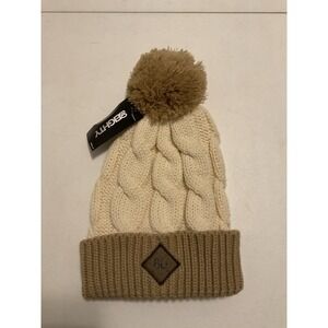 80EIGHTY Macchiato Pom Pom Beanie NEW WITH TAGS
